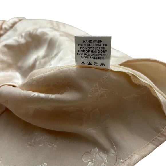 Lottie Moss Womens Satin Floral Crop Top Cream Small Coquette Y2K Party‎ - Picture 9 of 11